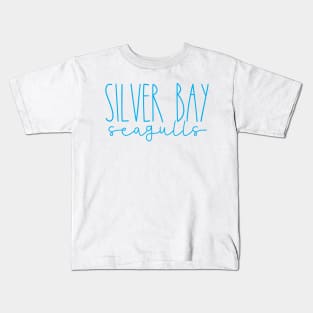 Handwritten Silver Bay Seagulls Kids T-Shirt